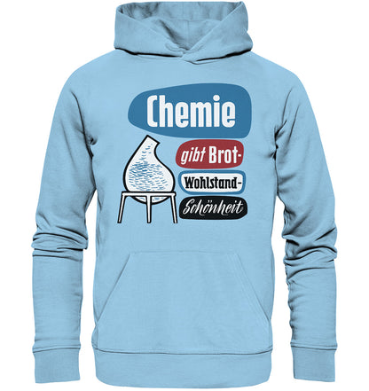 PREMIUM ORGANIC HOODIE UNISEX • CHEMIE GIBT BROT - LEUNA-WERKE