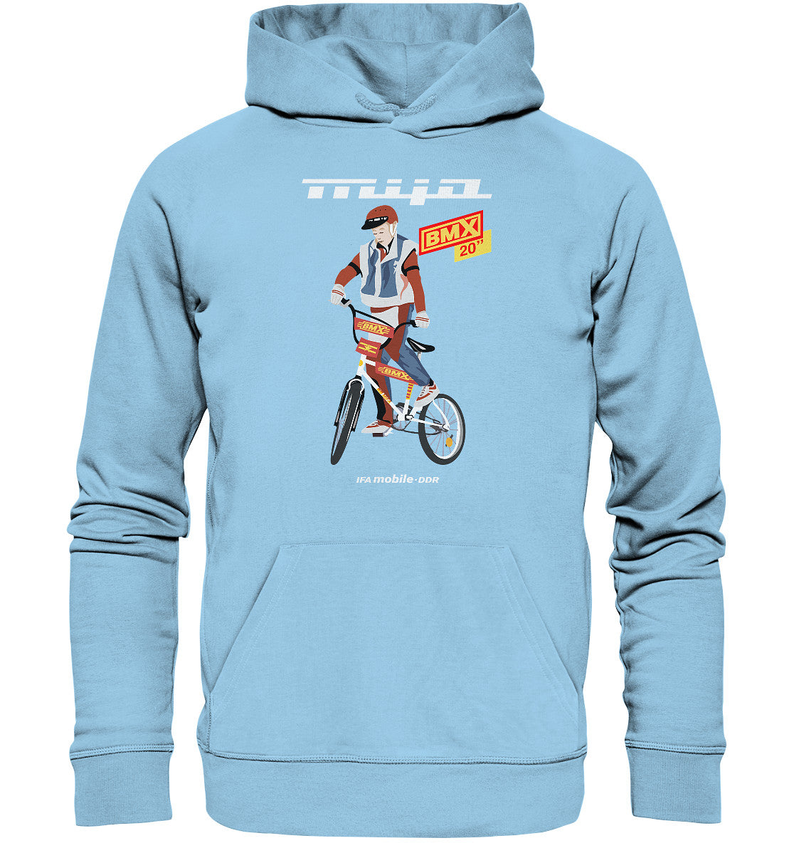 PREMIUM ORGANIC HOODIE UNISEX • MIFA BMX - ORIGINAL WERBUNG