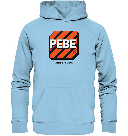 PREMIUM ORGANIC HOODIE UNISEX • PEBE BAUKASTEN - MADE IN GDR#