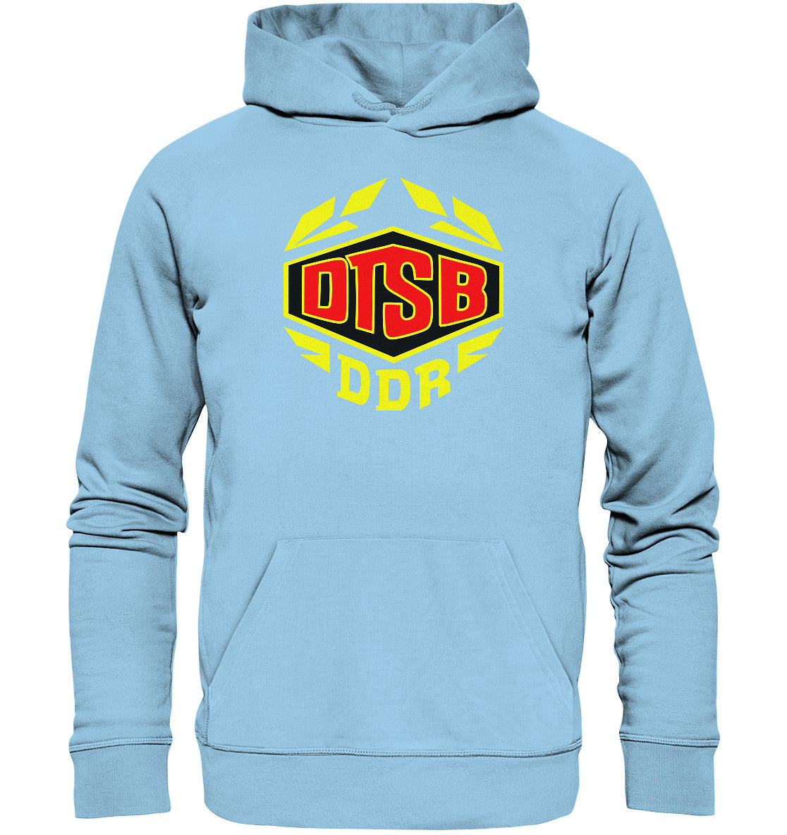 PREMIUM ORGANIC HOODIE UNISEX • DDR TURN & SPORTBUND