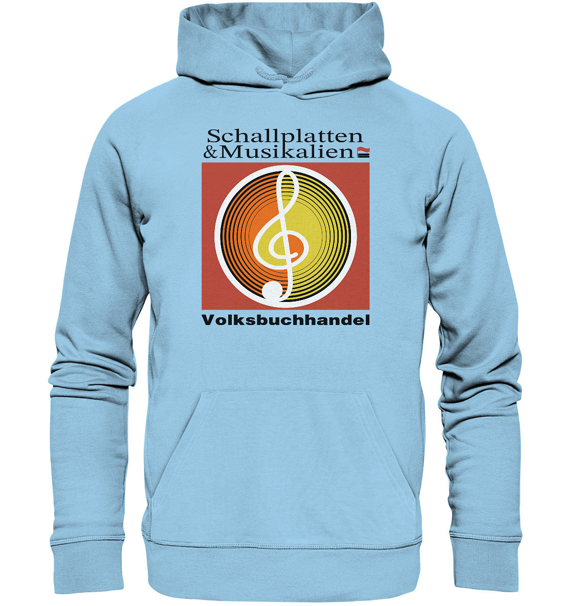 PREMIUM ORGANIC HOODIE UNISEX • SCHALLPLATTEN VOLKSBUCHHANDEL