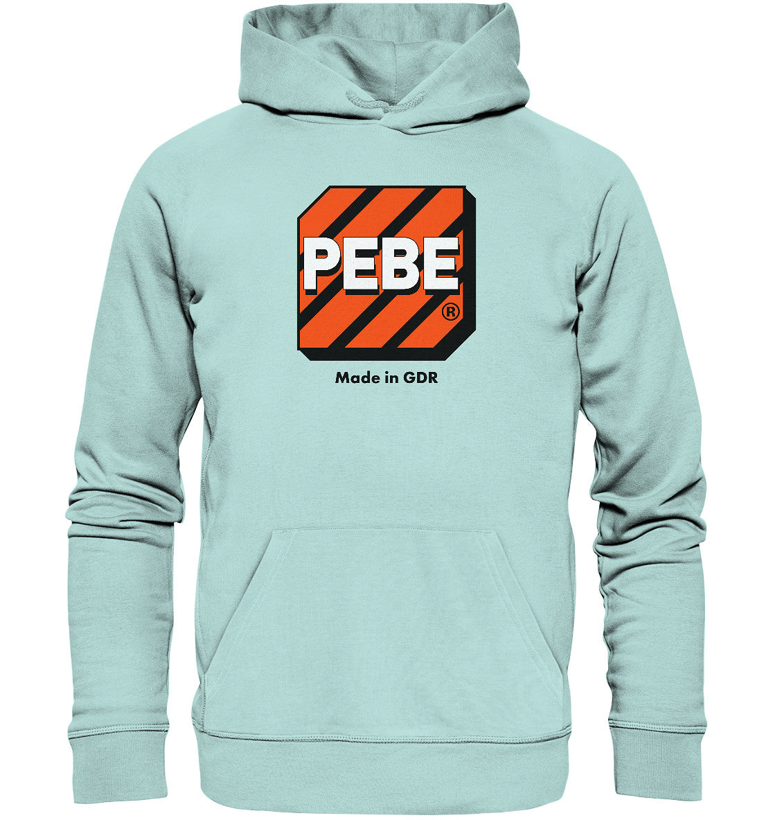 PREMIUM ORGANIC HOODIE UNISEX • PEBE BAUKASTEN - MADE IN GDR#