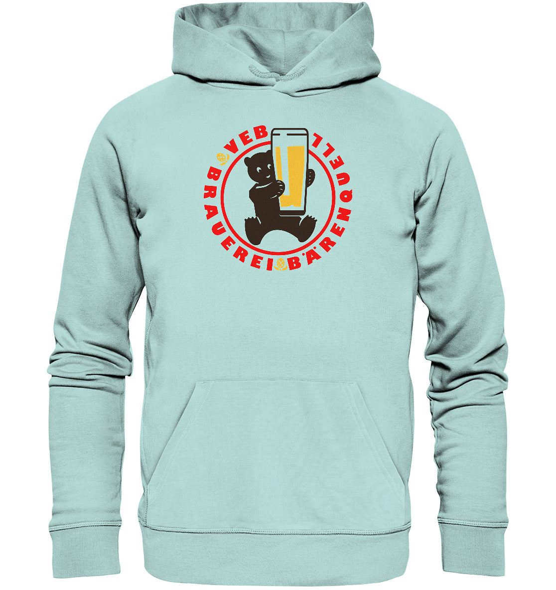 PREMIUM ORGANIC HOODIE UNISEX • VEB BÄRENQUELL BERLIN BRAUEREI