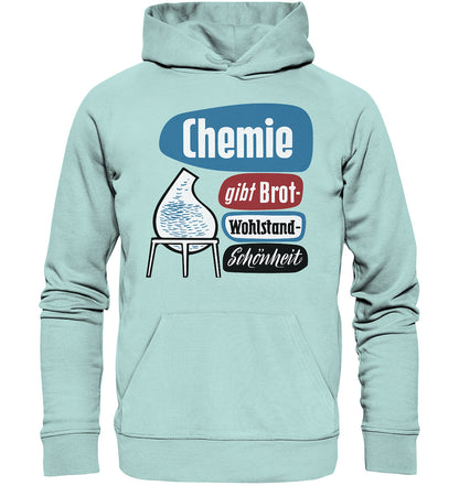 PREMIUM ORGANIC HOODIE UNISEX • CHEMIE GIBT BROT - LEUNA-WERKE