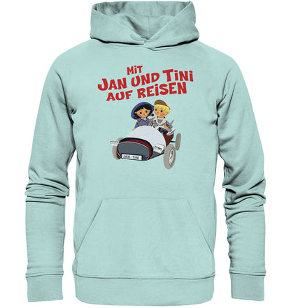 PREMIUM ORGANIC HOODIE UNISEX • MIT JAN UND TINI AUF REISEN