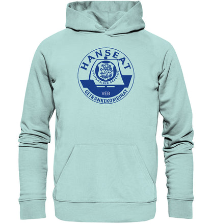 PREMIUM ORGANIC HOODIE UNISEX • HANSEAT GREIFSWALDER BRAUEREI VEB