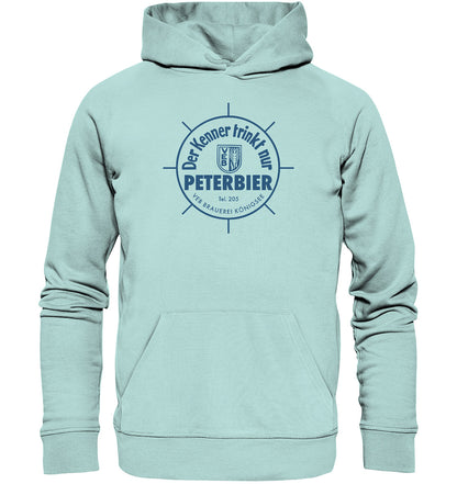 PREMIUM ORGANIC HOODIE UNISEX • PETERBIER - VEB BRAUEREI KÖNIGSEE