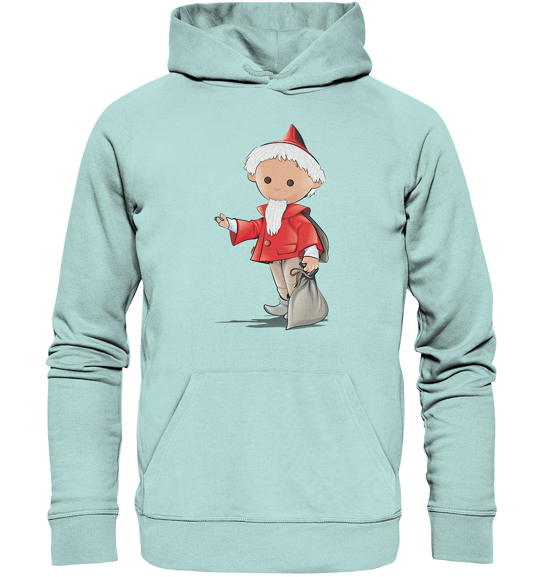 PREMIUM ORGANIC HOODIE UNISEX • UNSER SANDMÄNNCHEN - ABENDGRUSS