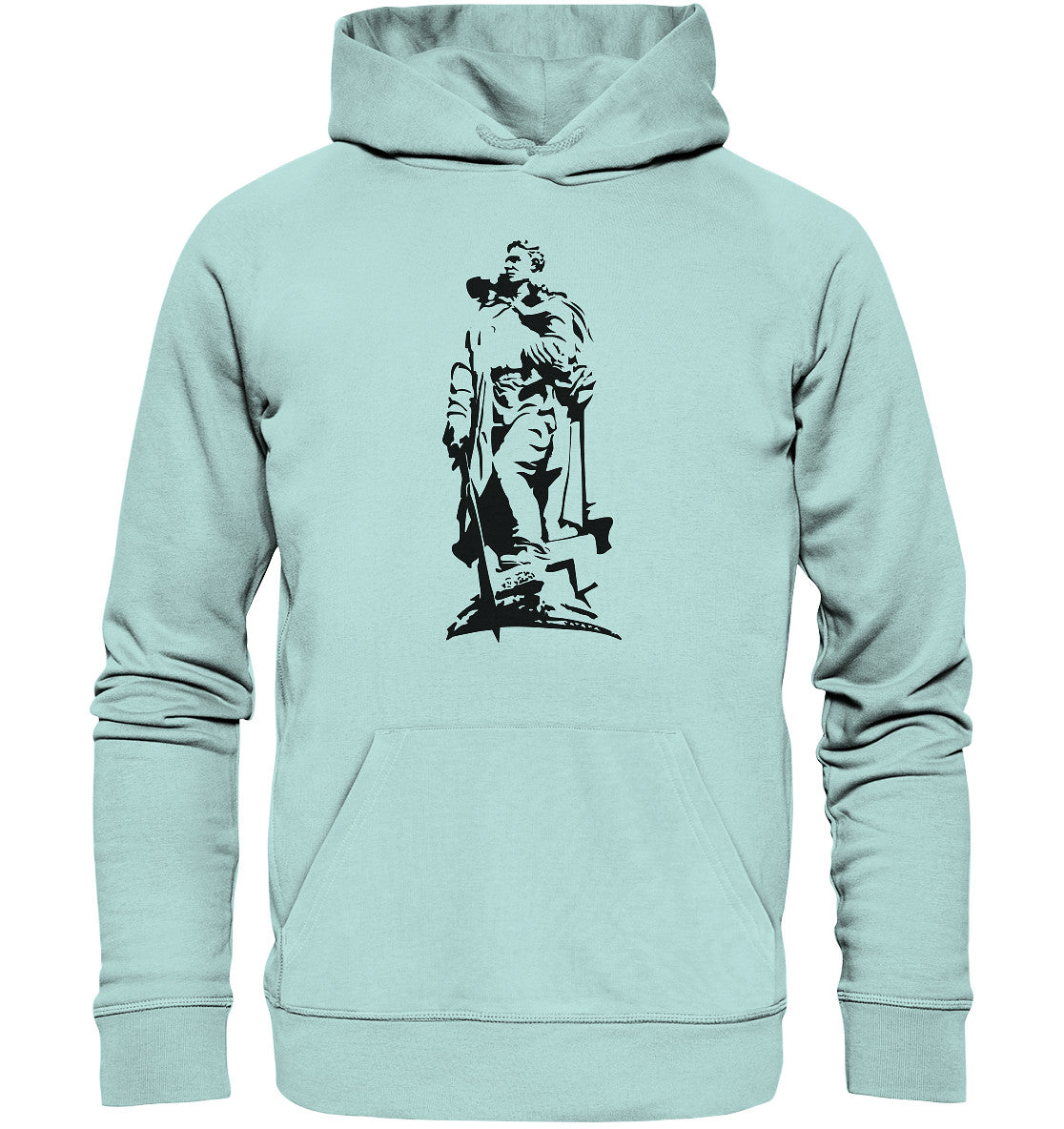 PREMIUM ORGANIC HOODIE UNISEX • DEUTSCH-SOWJETISCHES EHRENMAL BERLIN-TREPTOW