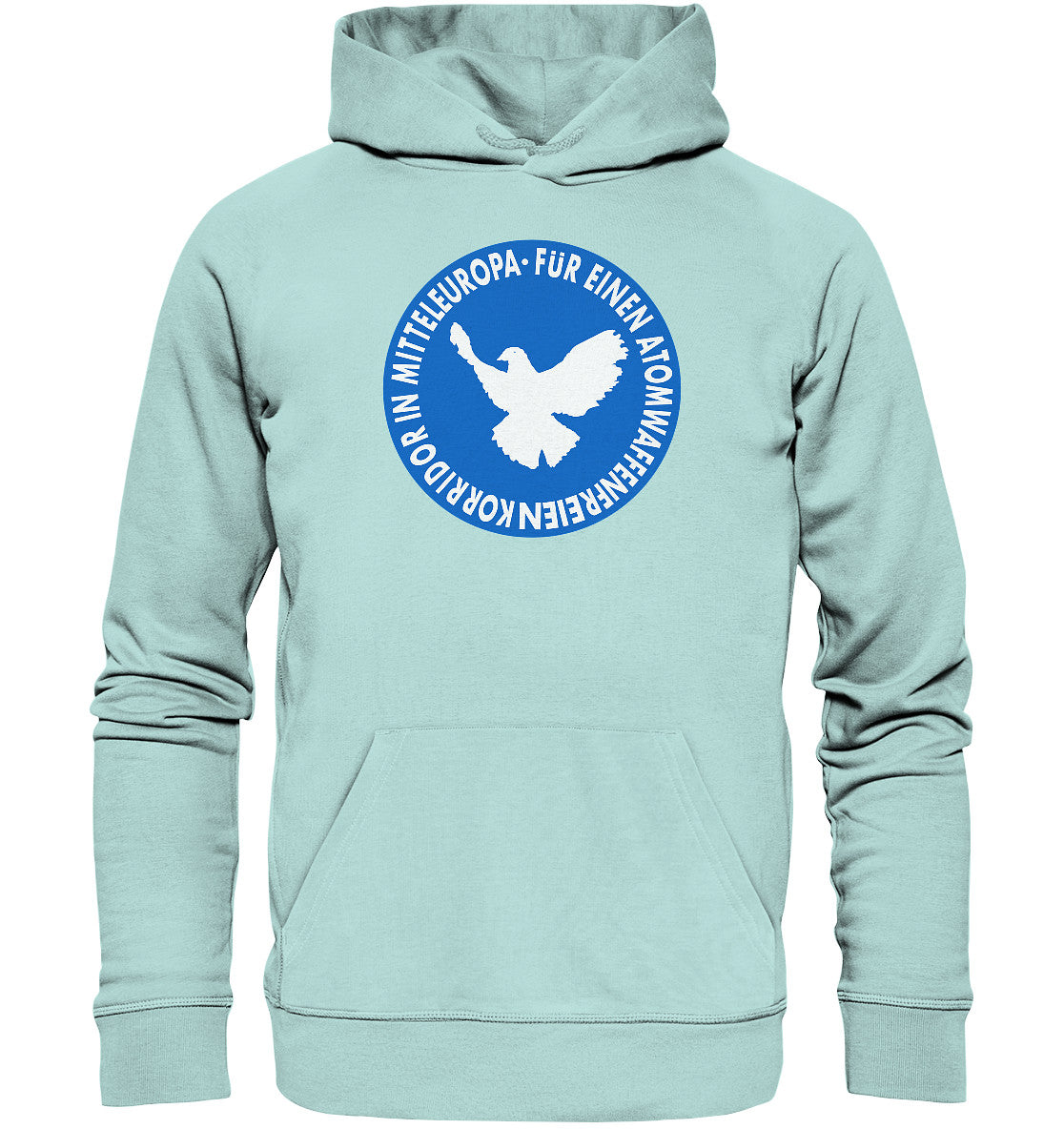 PREMIUM ORGANIC HOODIE UNISEX • ATOMWAFFENFREIES MITTELEUROPA