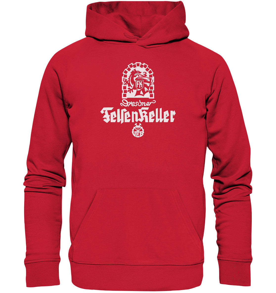 PREMIUM ORGANIC HOODIE UNISEX • VEB DRESDNER FELSENKELLER