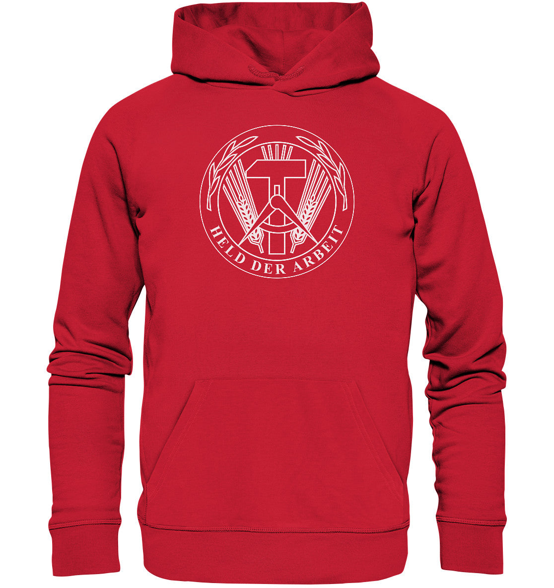 PREMIUM ORGANIC HOODIE UNISEX •  HELD DER ARBEIT- ORIGINALMEDAILLE