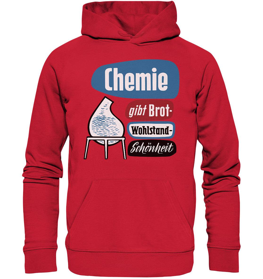 PREMIUM ORGANIC HOODIE UNISEX • CHEMIE GIBT BROT - LEUNA-WERKE