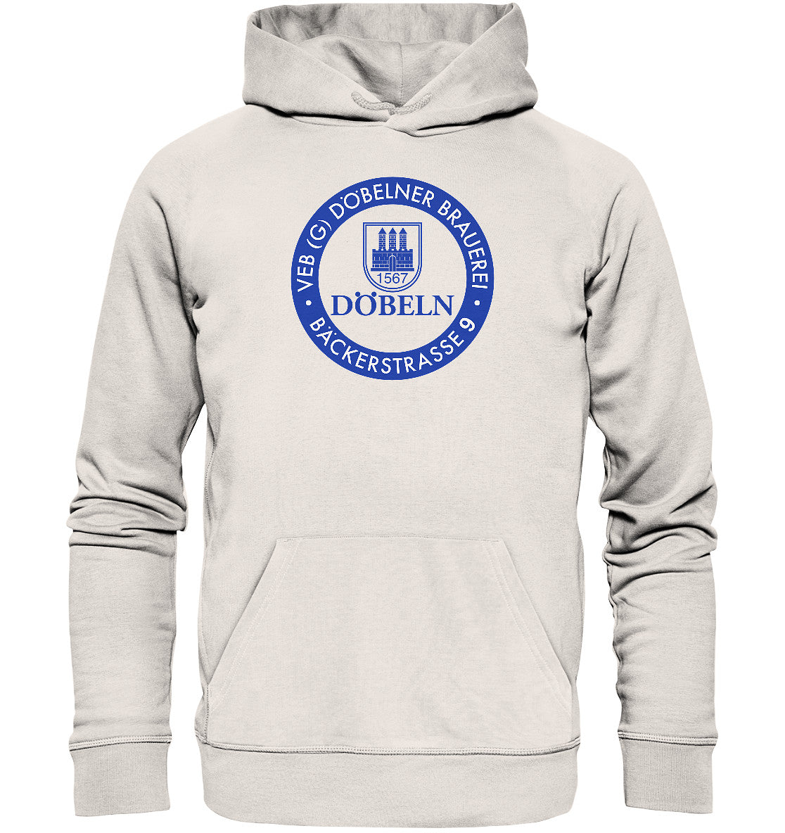 PREMIUM ORGANIC HOODIE UNISEX • VEB DÖBELNER BRAUEREI