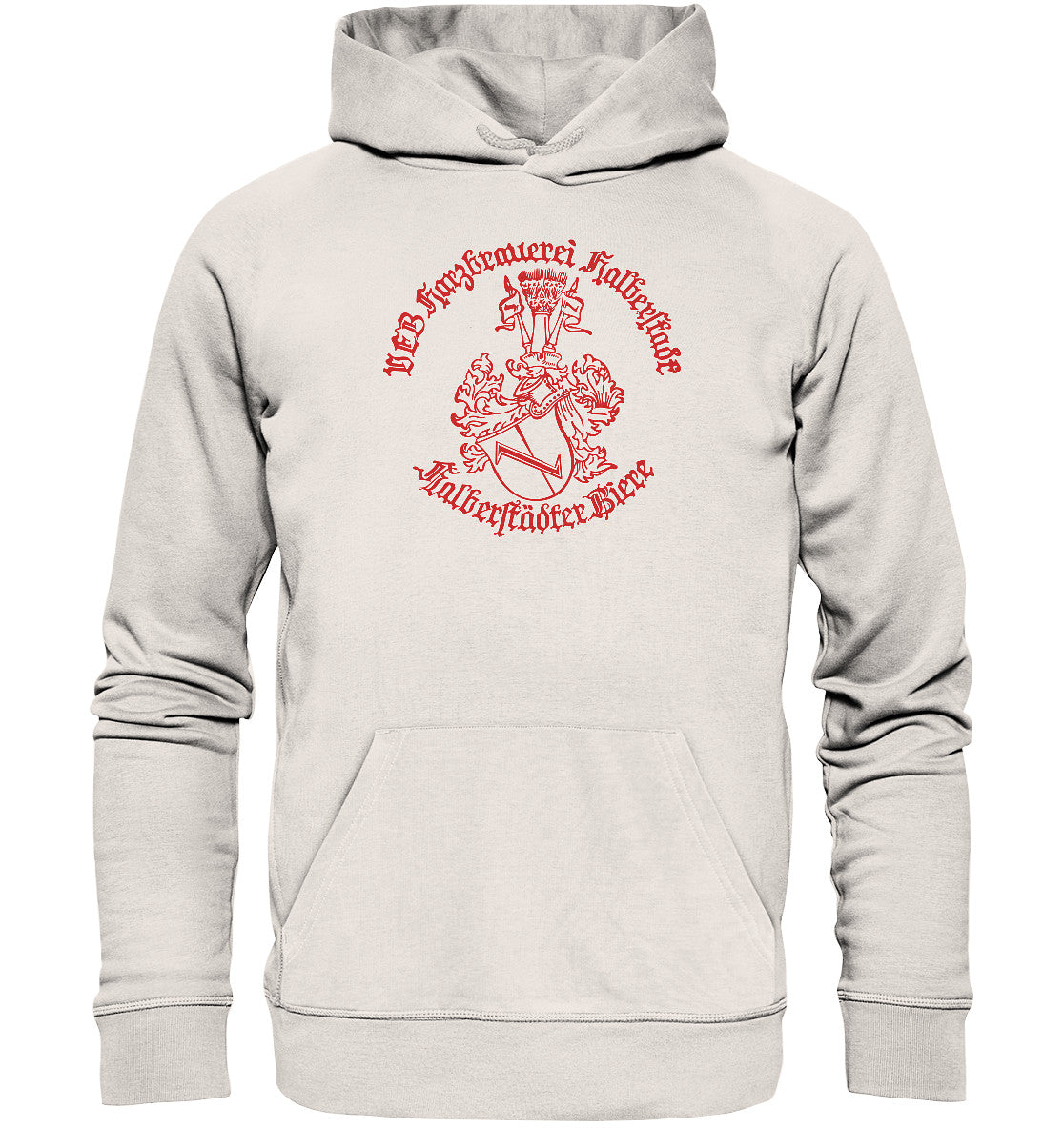 PREMIUM ORGANIC HOODIE UNISEX • HALBERSTÄDTER BIERE