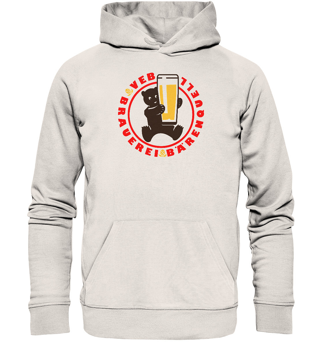 PREMIUM ORGANIC HOODIE UNISEX • VEB BÄRENQUELL BERLIN BRAUEREI