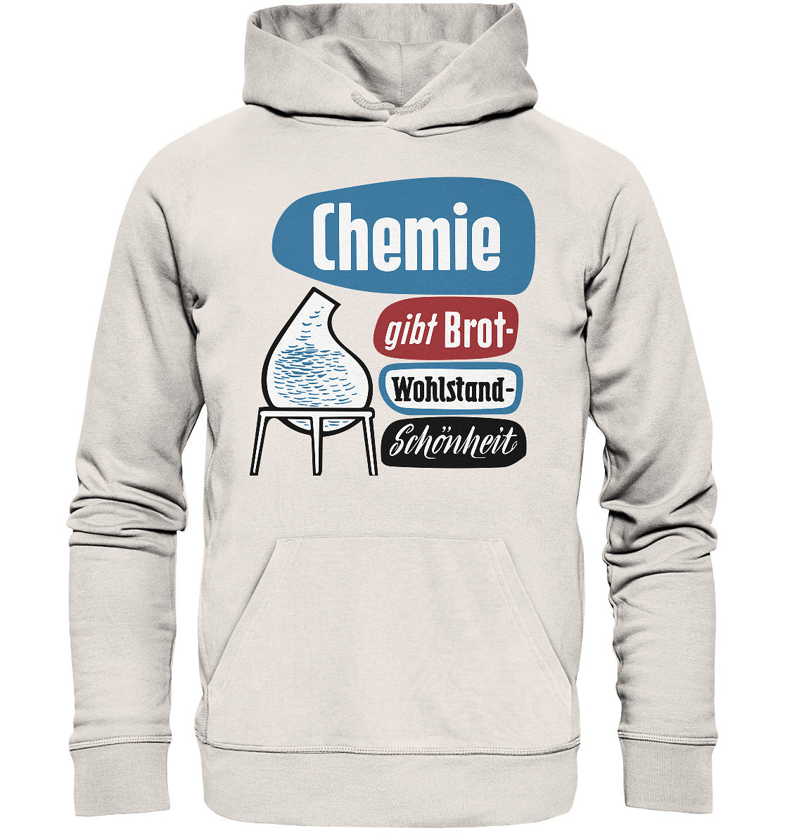 PREMIUM ORGANIC HOODIE UNISEX • CHEMIE GIBT BROT - LEUNA-WERKE