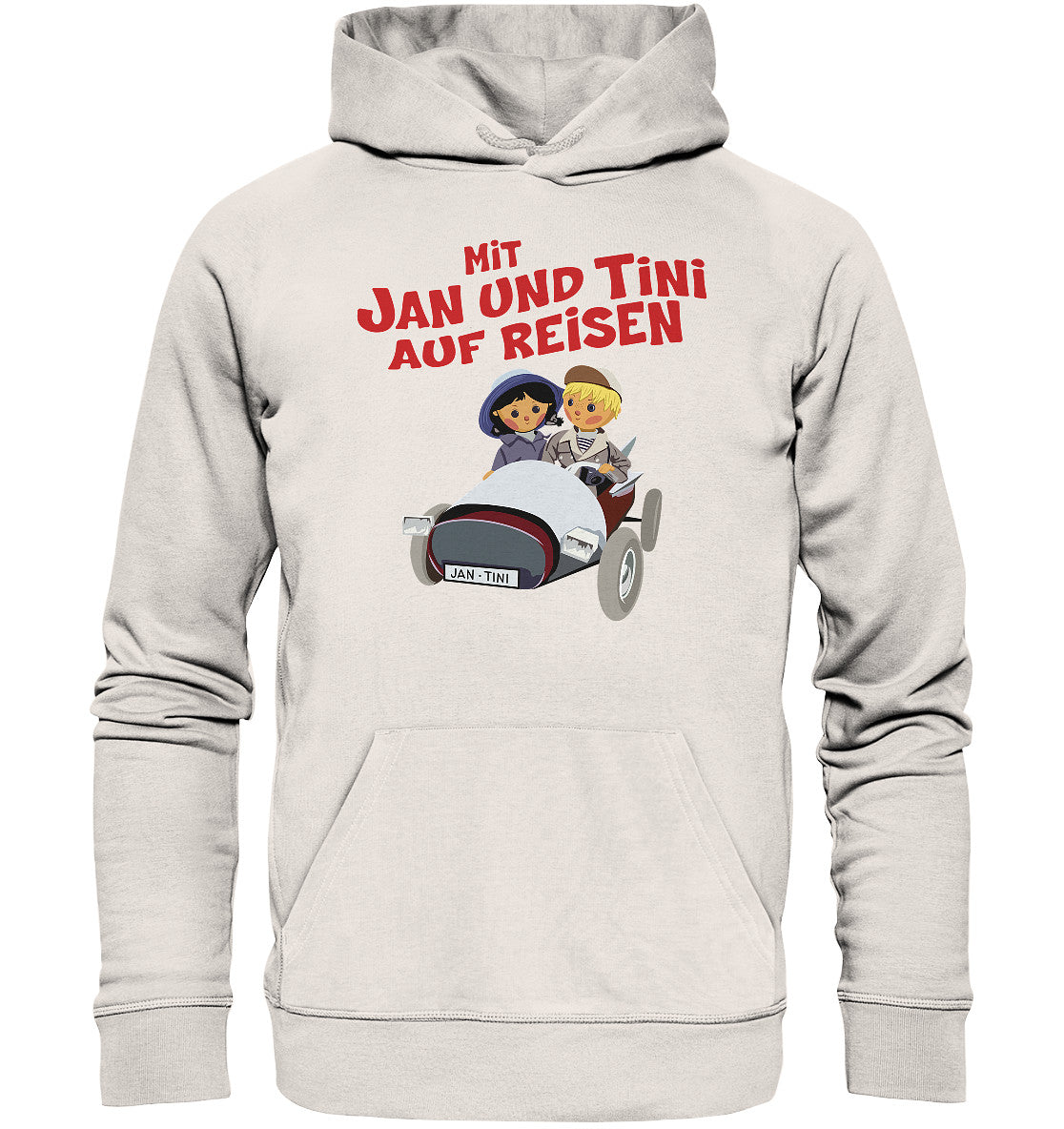 PREMIUM ORGANIC HOODIE UNISEX • MIT JAN UND TINI AUF REISEN