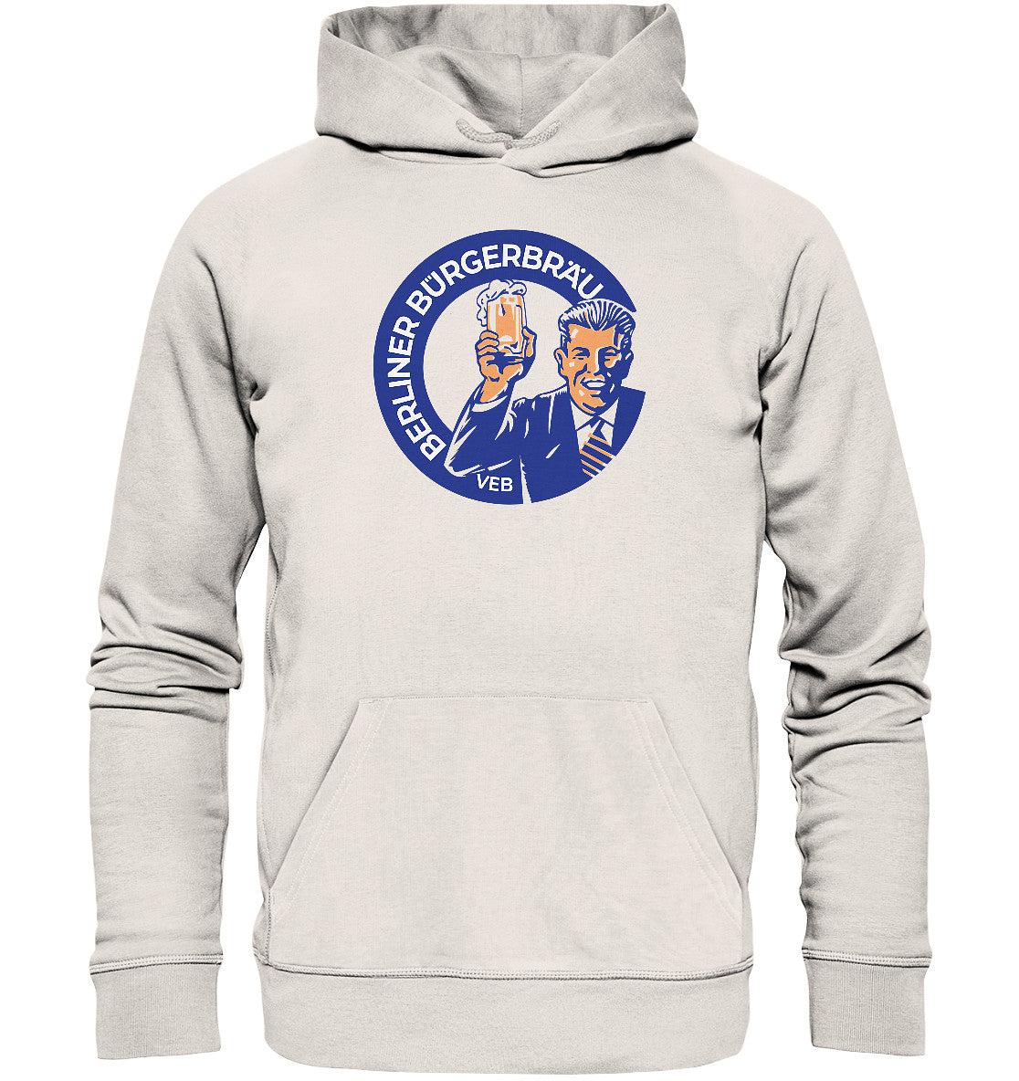 PREMIUM ORGANIC HOODIE UNISEX • VEB BERLINER BÜRGERBRÄU