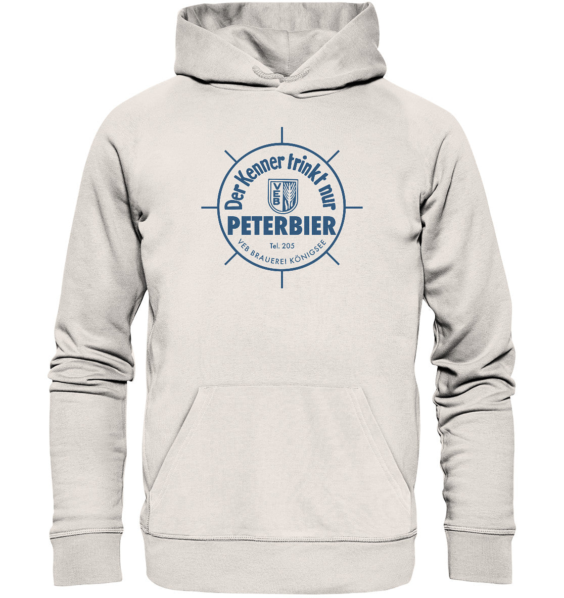 PREMIUM ORGANIC HOODIE UNISEX • PETERBIER - VEB BRAUEREI KÖNIGSEE