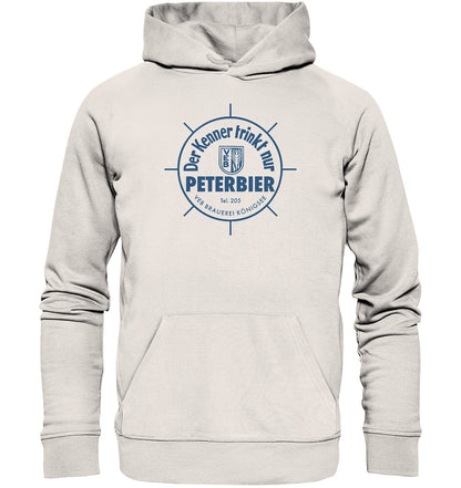 PREMIUM ORGANIC HOODIE UNISEX • PETERBIER - VEB BRAUEREI KÖNIGSEE