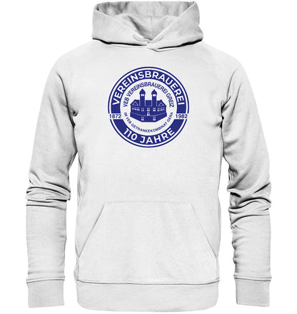 PREMIUM ORGANIC HOODIE UNISEX • VEB VEREINSBRAUEREI GREIZ - GETRÄNKEKOMBINAT GERA