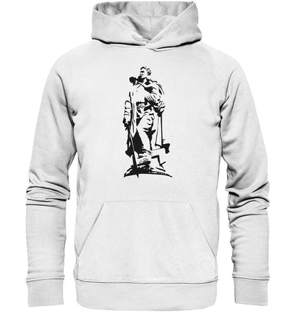 PREMIUM ORGANIC HOODIE UNISEX • DEUTSCH-SOWJETISCHES EHRENMAL BERLIN-TREPTOW