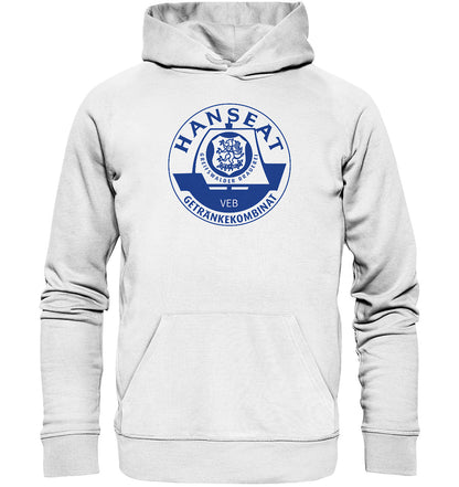 PREMIUM ORGANIC HOODIE UNISEX • HANSEAT GREIFSWALDER BRAUEREI VEB