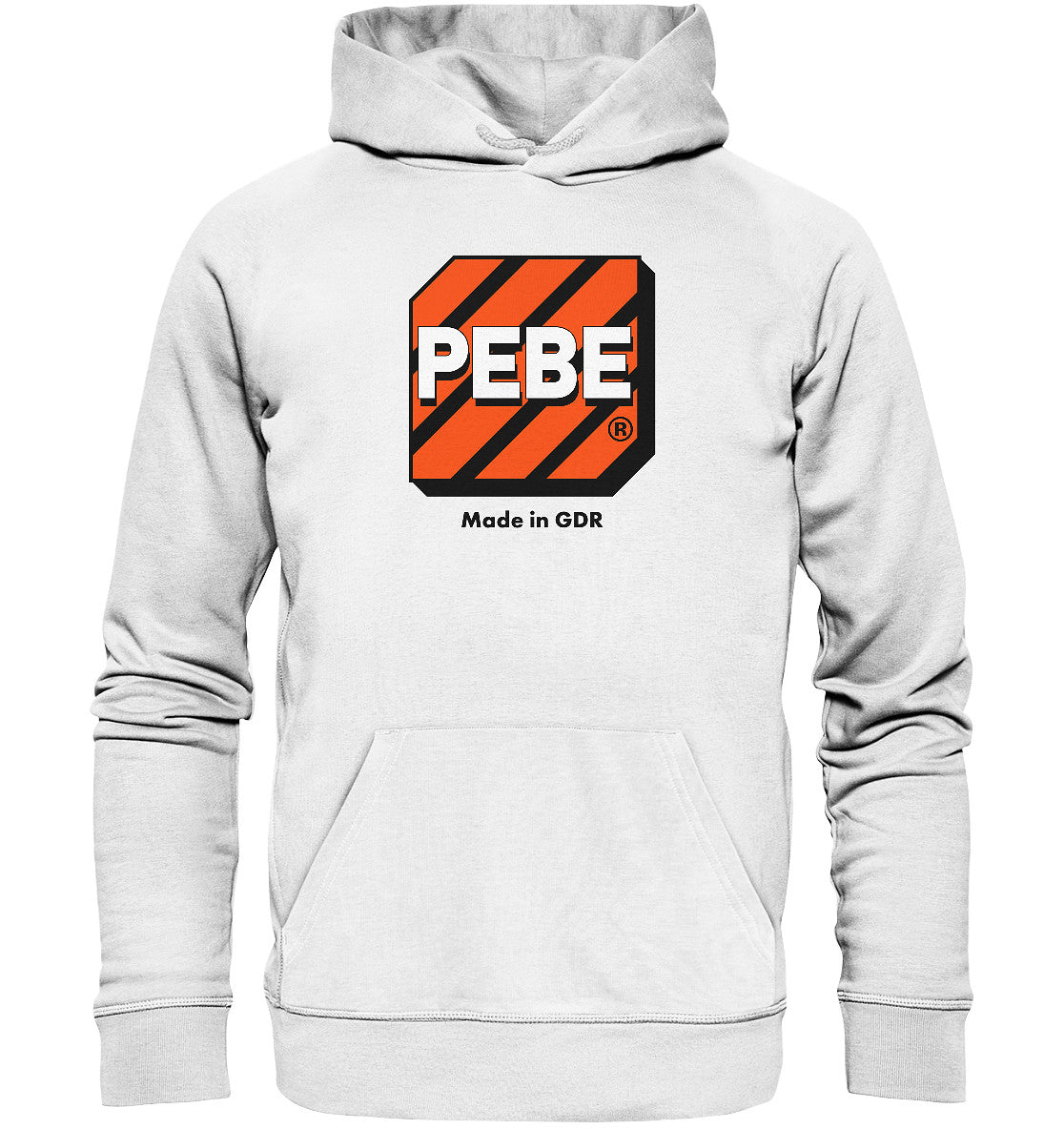 PREMIUM ORGANIC HOODIE UNISEX • PEBE BAUKASTEN - MADE IN GDR#