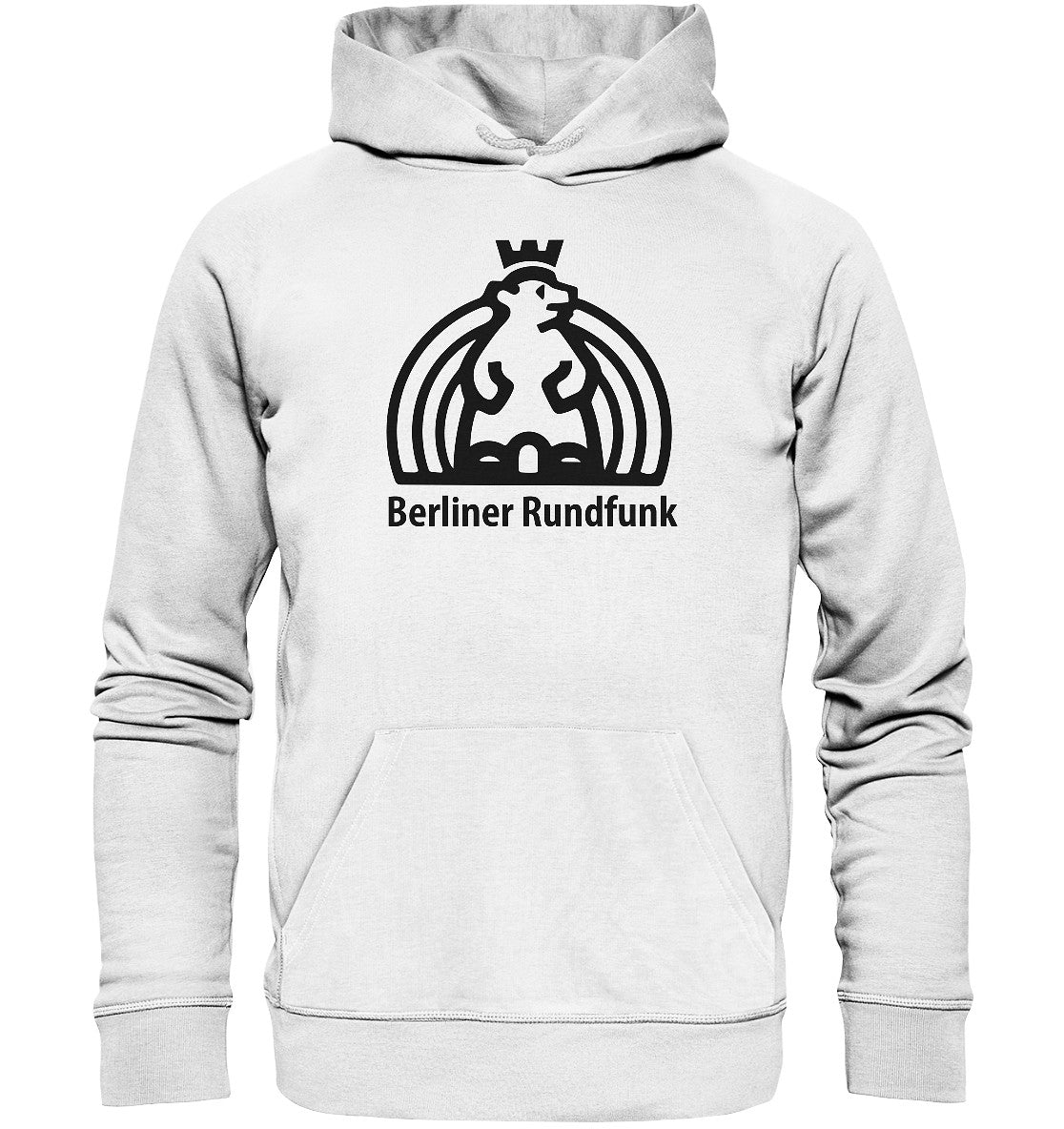 PREMIUM ORGANIC HOODIE UNISEX • BERLINER RUNDFUNK - hell