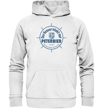 PREMIUM ORGANIC HOODIE UNISEX • PETERBIER - VEB BRAUEREI KÖNIGSEE