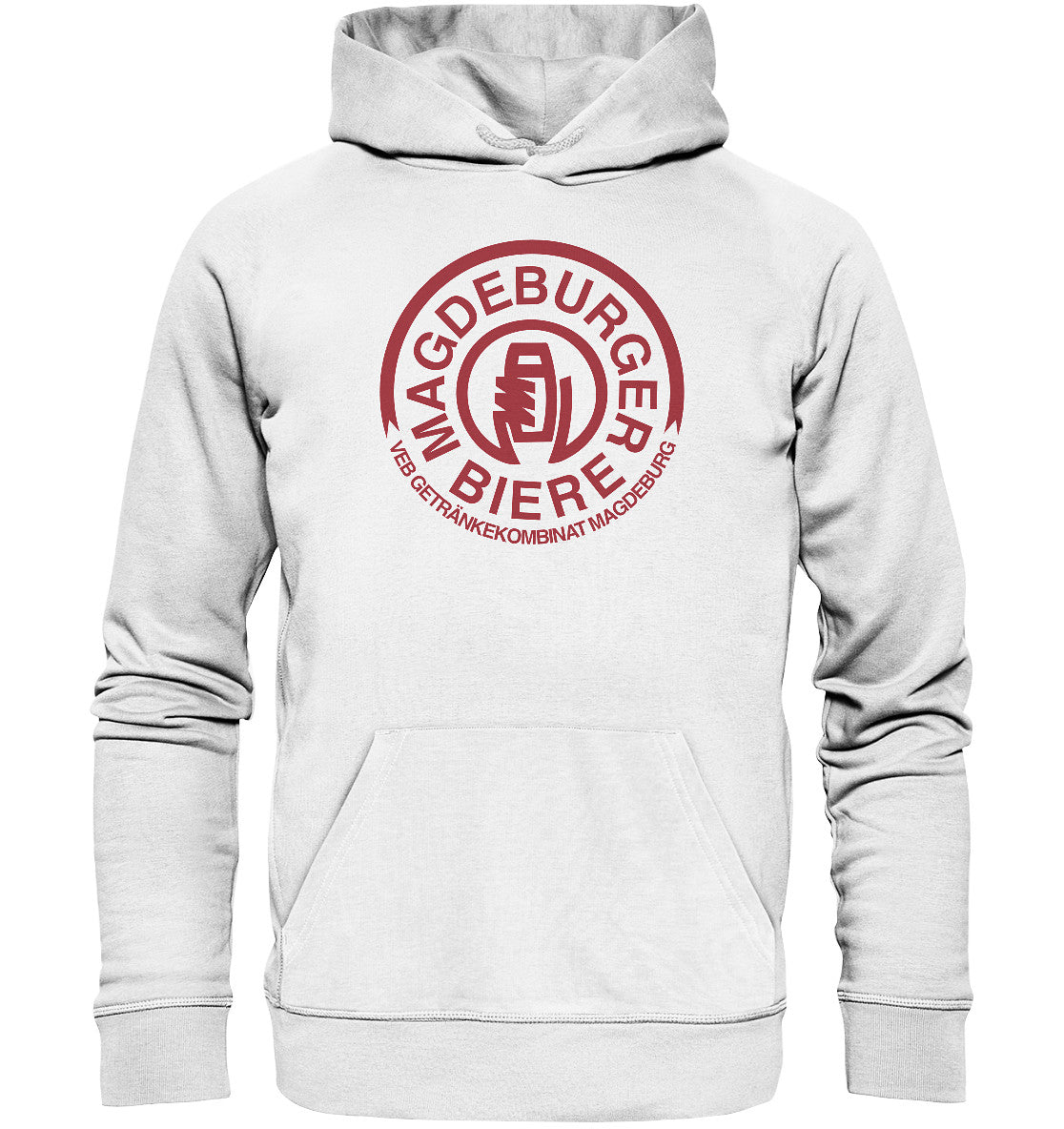 PREMIUM ORGANIC HOODIE UNISEX • VEB GETRÄNKEKOMBINAT MAGEDEBURG - BIERE