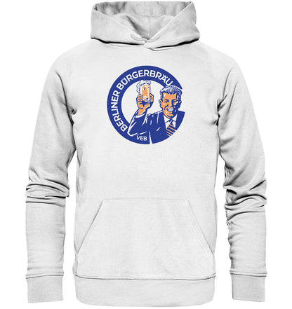 PREMIUM ORGANIC HOODIE UNISEX • VEB BERLINER BÜRGERBRÄU