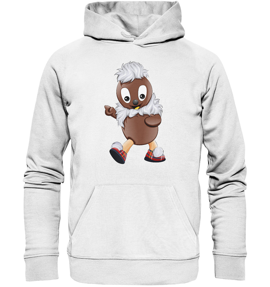 PREMIUM ORGANIC HOODIE UNISEX • UNSER SANDMÄNNCHEN - PITTIPLATSCH MACHT LAUNE