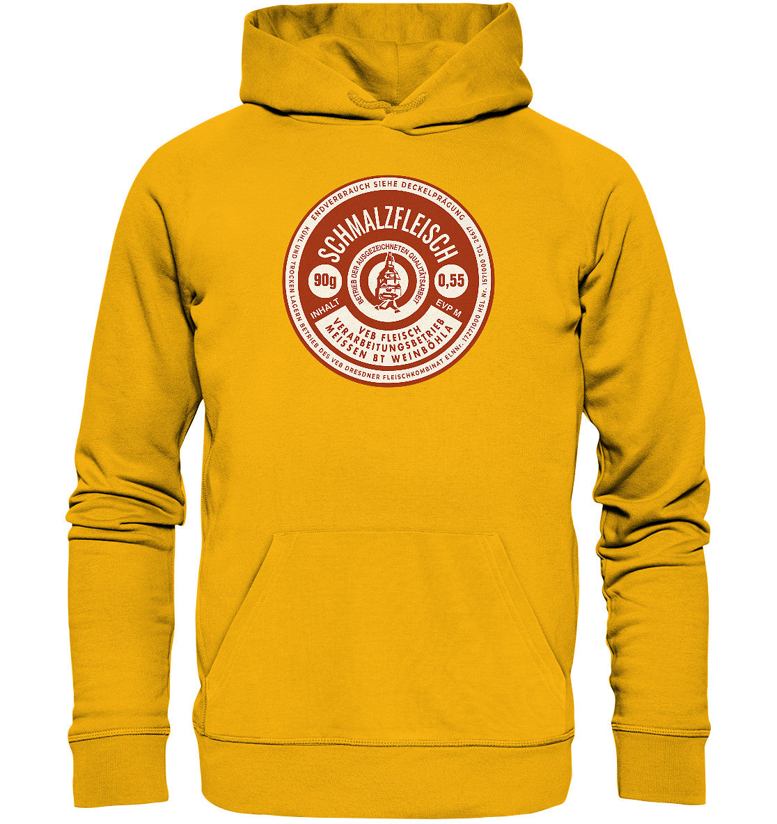 PREMIUM ORGANIC HOODIE UNISEX • SCHMALZFLEISCH - VEB FLEISCH MEISSEN