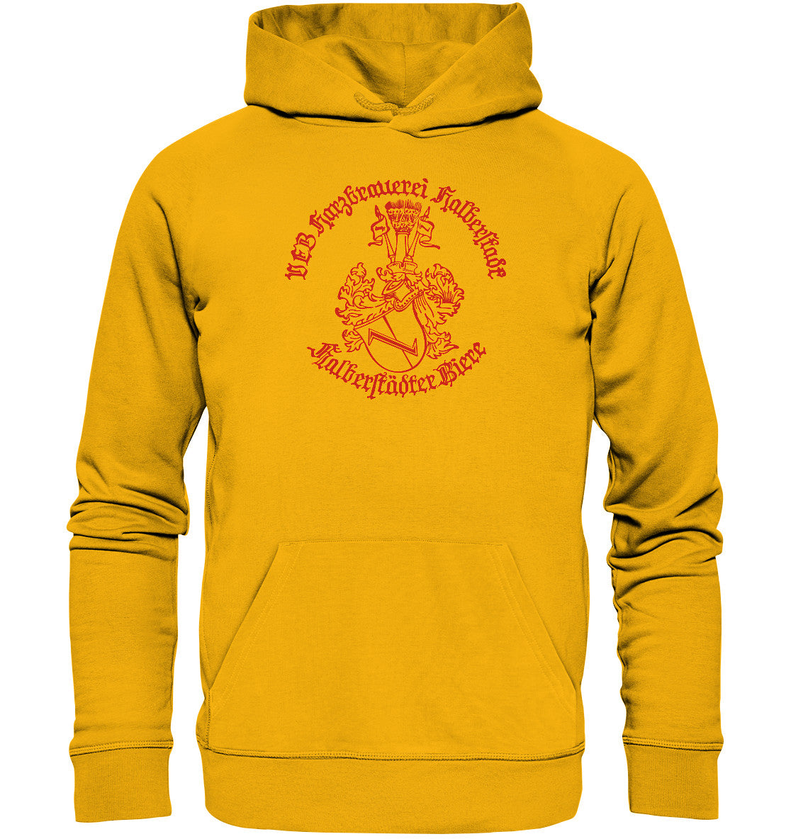 PREMIUM ORGANIC HOODIE UNISEX • HALBERSTÄDTER BIERE