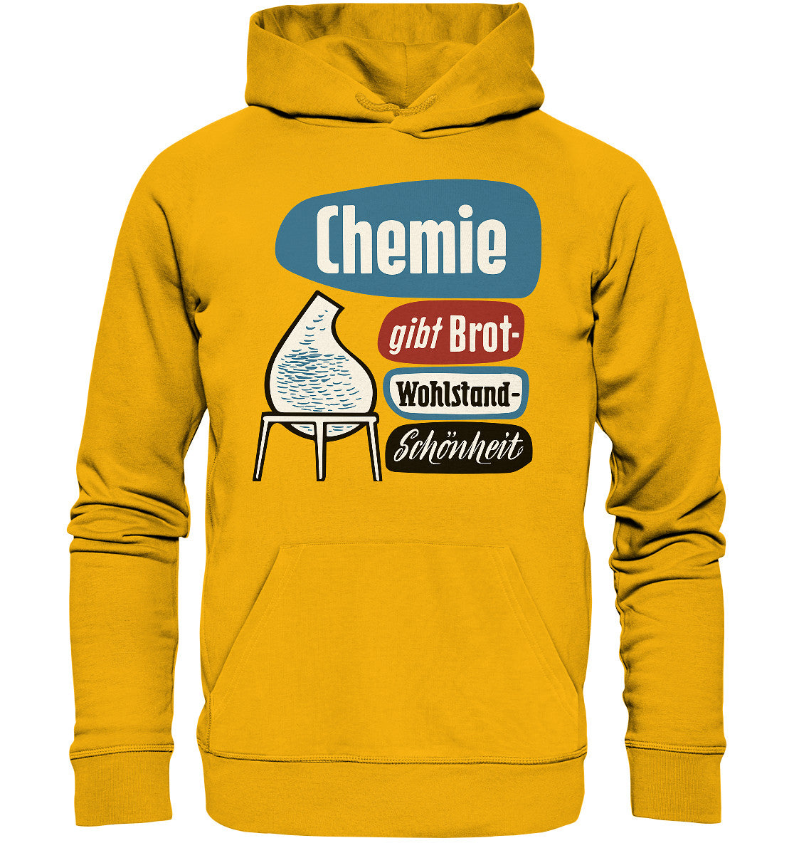 PREMIUM ORGANIC HOODIE UNISEX • CHEMIE GIBT BROT - LEUNA-WERKE