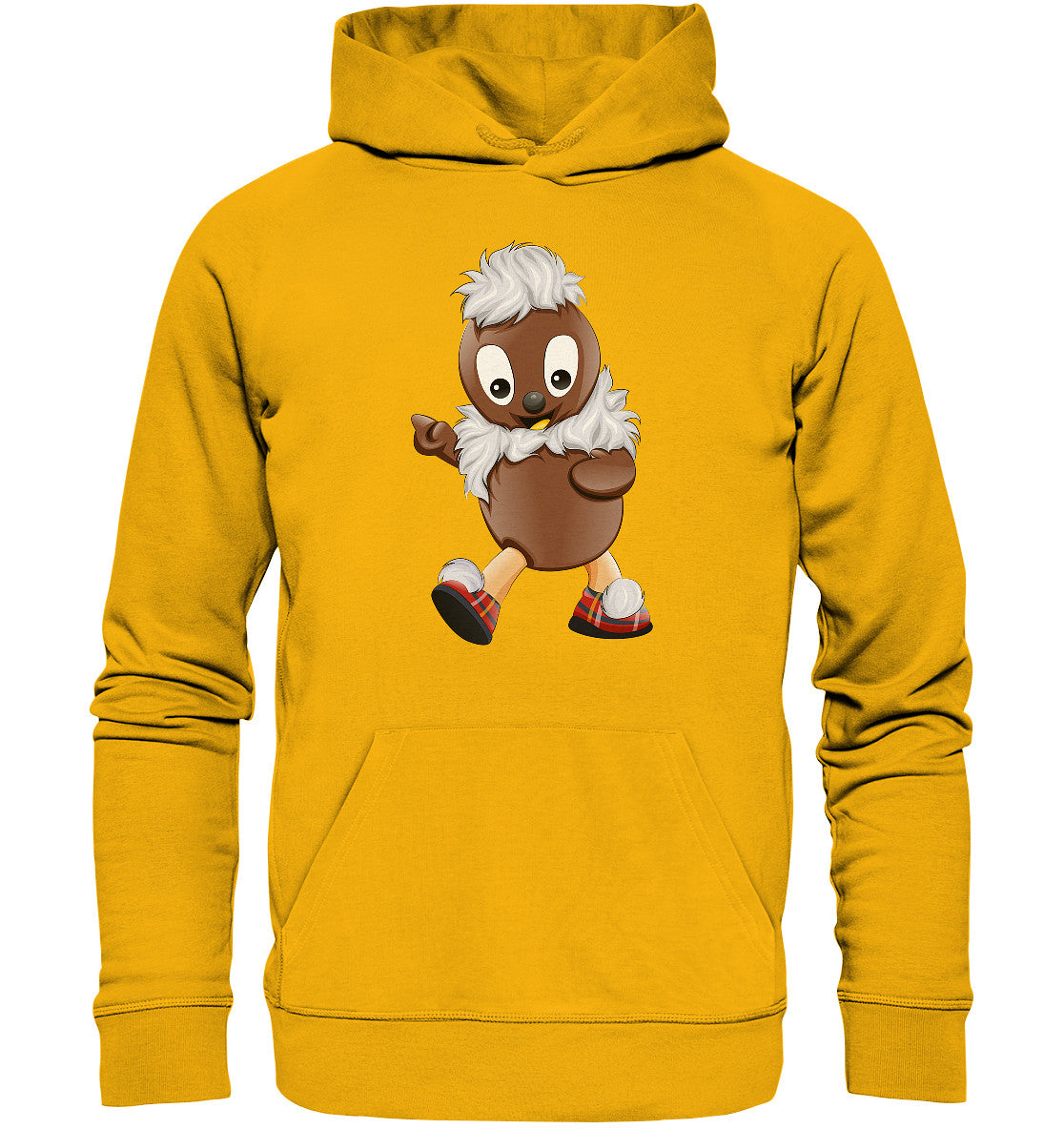 PREMIUM ORGANIC HOODIE UNISEX • UNSER SANDMÄNNCHEN - PITTIPLATSCH MACHT LAUNE