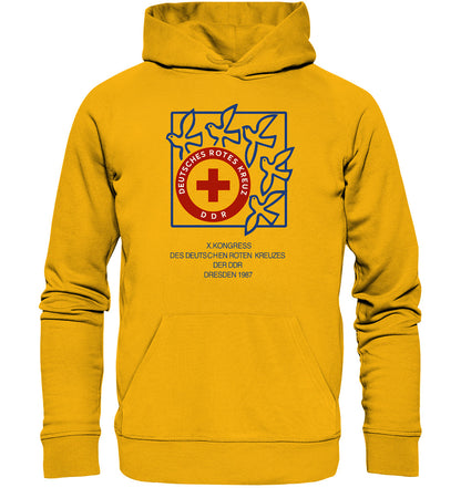 PREMIUM ORGANIC HOODIE UNISEX • 10. KONGRESS DES DRK DRESDEN 1987