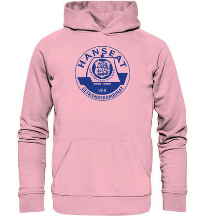 PREMIUM ORGANIC HOODIE UNISEX • HANSEAT GREIFSWALDER BRAUEREI VEB