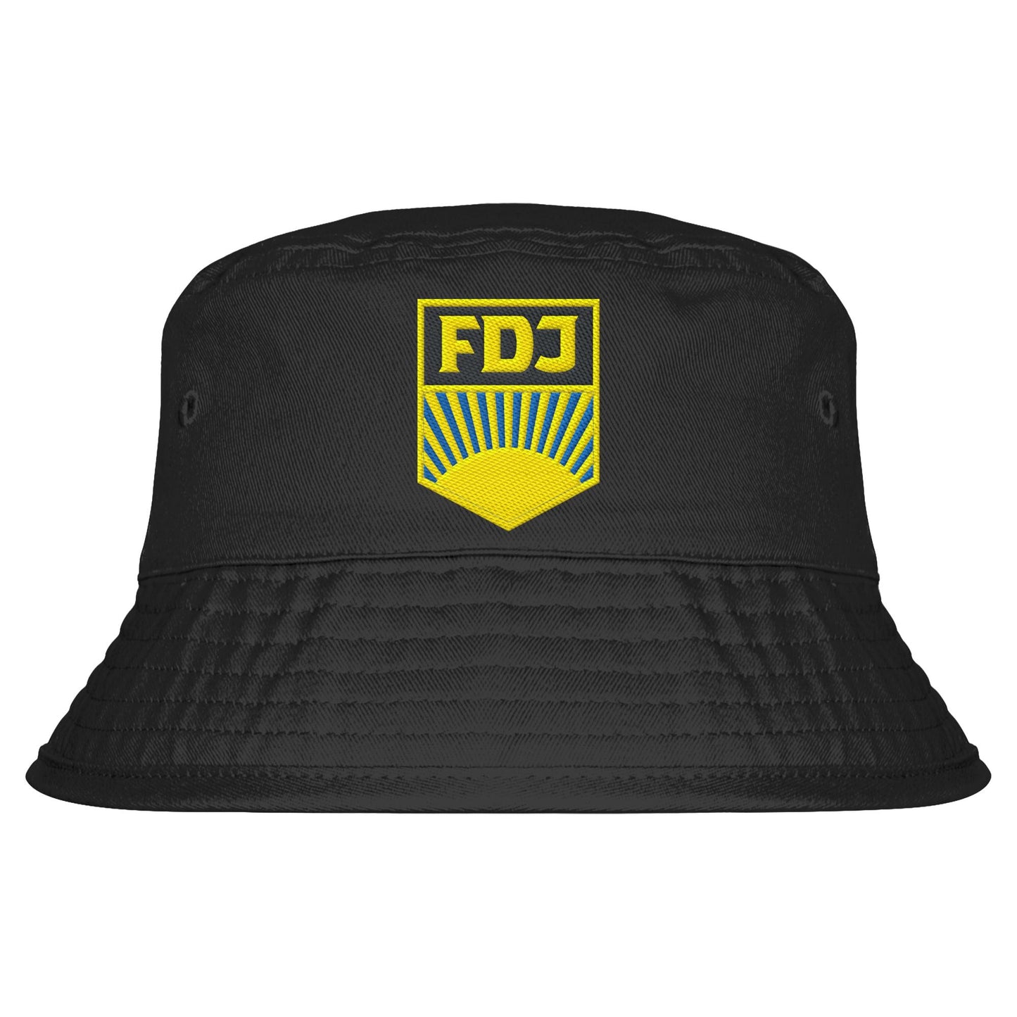 FISCHERHUT / BUCKET HAT - BESTICKT • FDJ - FARBE