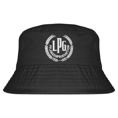 FISCHERHUT / BUCKET HAT - BESTICKT • LPG - PFLANZENPRODUKTION