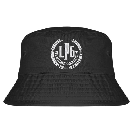 FISCHERHUT / BUCKET HAT - BESTICKT • LPG - PFLANZENPRODUKTION