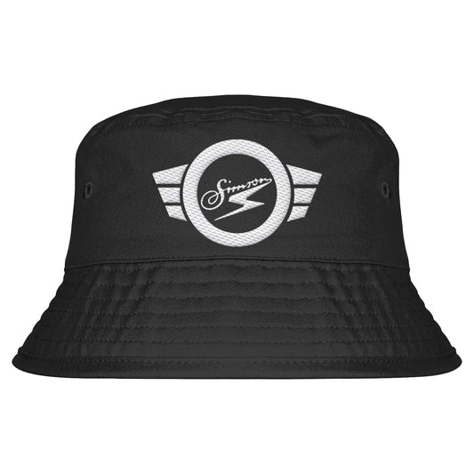 FISCHERHUT / BUCKET HAT - BESTICKT • SIMSON BADGE