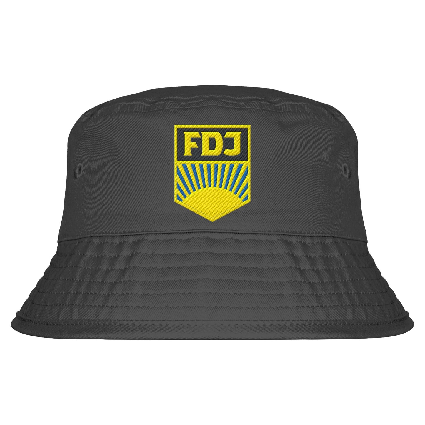 FISCHERHUT / BUCKET HAT - BESTICKT • FDJ - FARBE