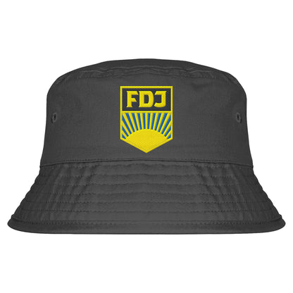 FISCHERHUT / BUCKET HAT - BESTICKT • FDJ - FARBE