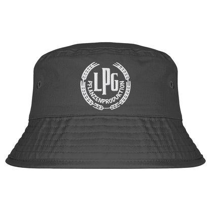 FISCHERHUT / BUCKET HAT - BESTICKT • LPG - PFLANZENPRODUKTION