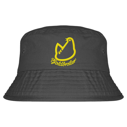 FISCHERHUT / BUCKET HAT - BESTICKT • GOLDBROILER