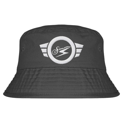 FISCHERHUT / BUCKET HAT - BESTICKT • SIMSON BADGE