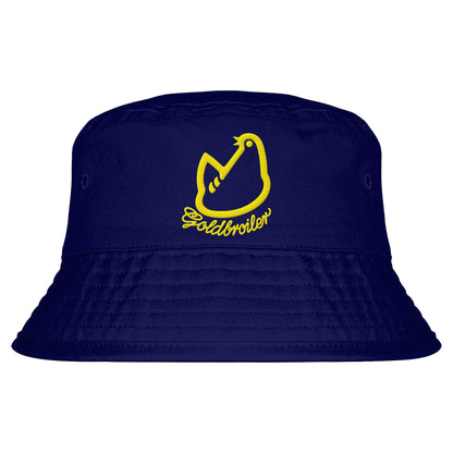 FISCHERHUT / BUCKET HAT - BESTICKT • GOLDBROILER